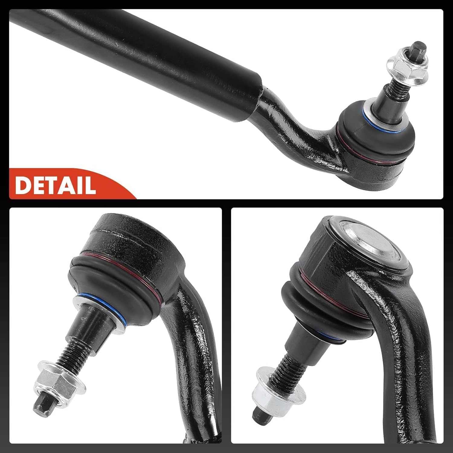 A-Premium Front Right Rearward Lower Control Arm, with Ball Joint & Bushing, Compatible with Ford Mustang 2015-2023, Without Performance Package