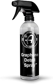 Adamâ€™s Graphene Detail Spray - Extend Protection of Waxes, Sealants, Coatings | Quick, Waterless Detailer Spray for Car Detailing | Clay Bar, Drying Aid, Add Ceramic Graphene Protection (16 Oz)