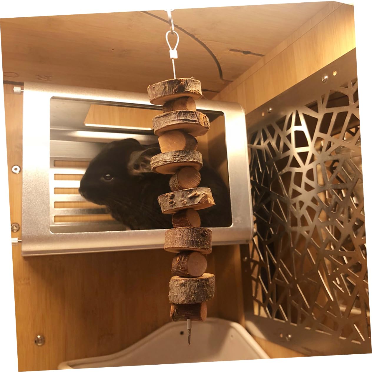 DOITOOL 3stücke Molar Kauspielzeug Für Kleintiere Apfelholz Sticks Für Hamster Meerschweinchen Kaninchen Sicheres Umweltfreundliches Zahnspielzeug Für Gesunde Zahnpflege Und Spielspaß