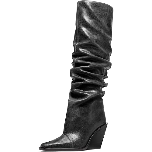 Michael Kors Women's Noemie Heeled Boot Mid Calf