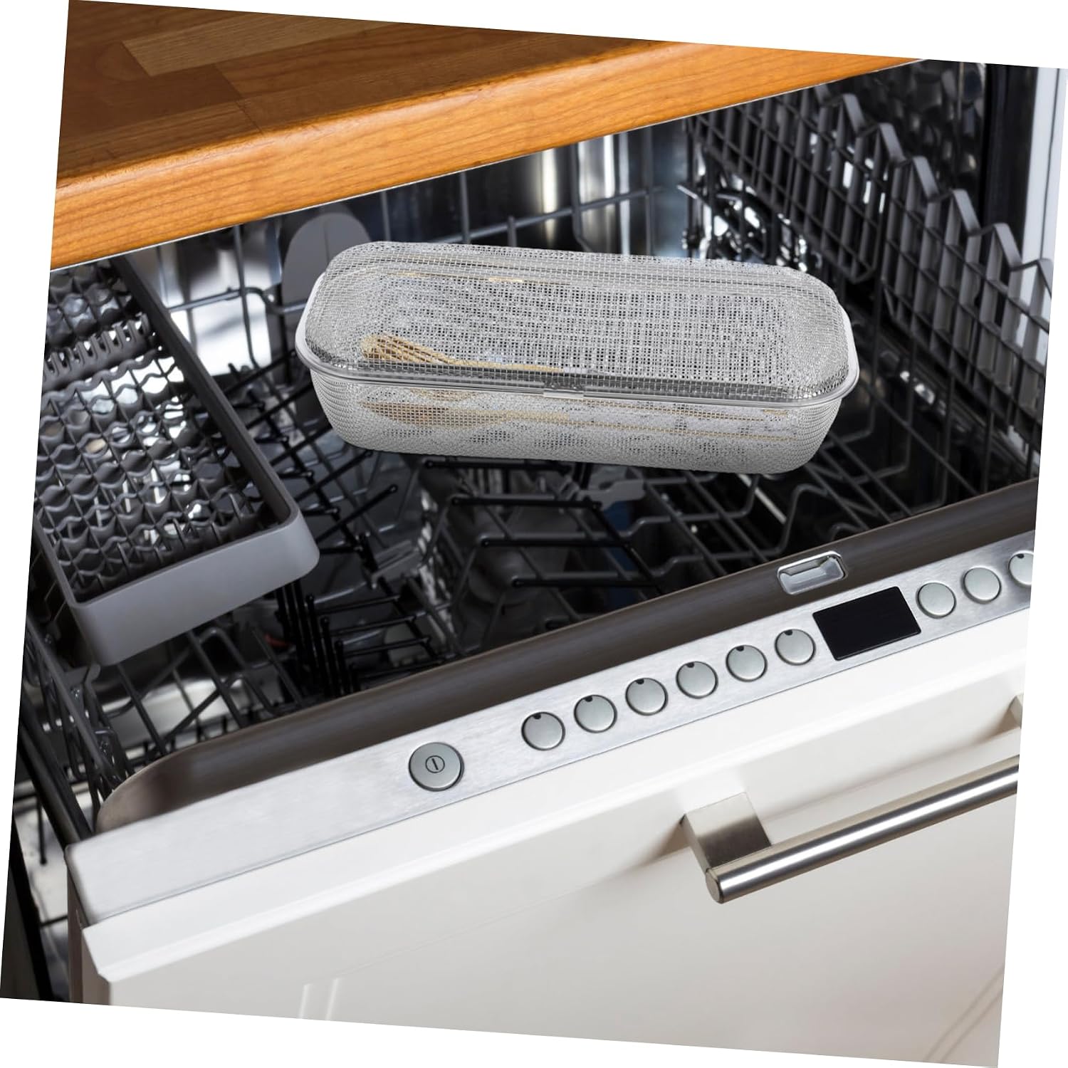 Dishwasher Wash Storage Basket Silverware Basket Utensil Organizer Fork Storage Chopsticks Rack