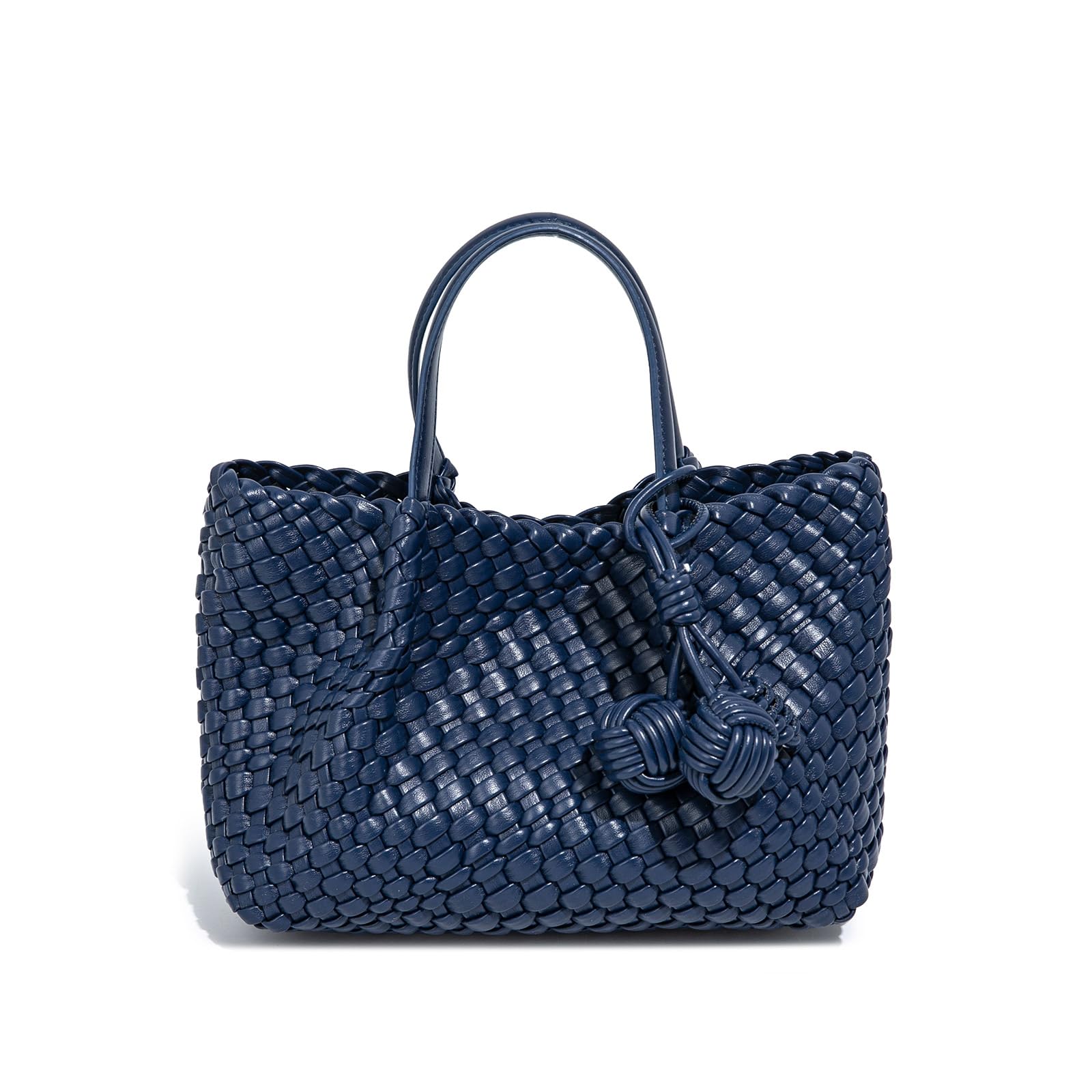 Woven Tote Bag for Women, Hobo Bag for Work, Large Beach Travel Handbags and Purses, Retro Shoulder Bag, Shopping Bag