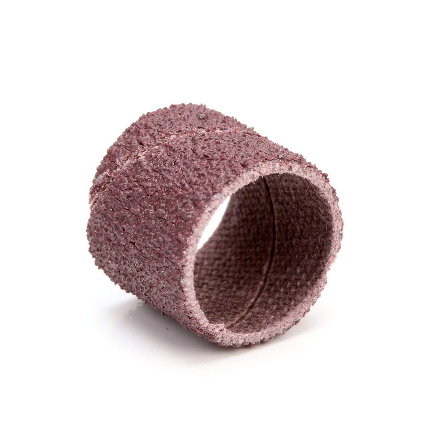 3M Cloth Spiral Band 341D - 80 Grit Abrasive Band for Die Grinder or Rotary Drill - X-Weight Backing - Deburrs and Finishes Metal - 1/2' x 1/2'