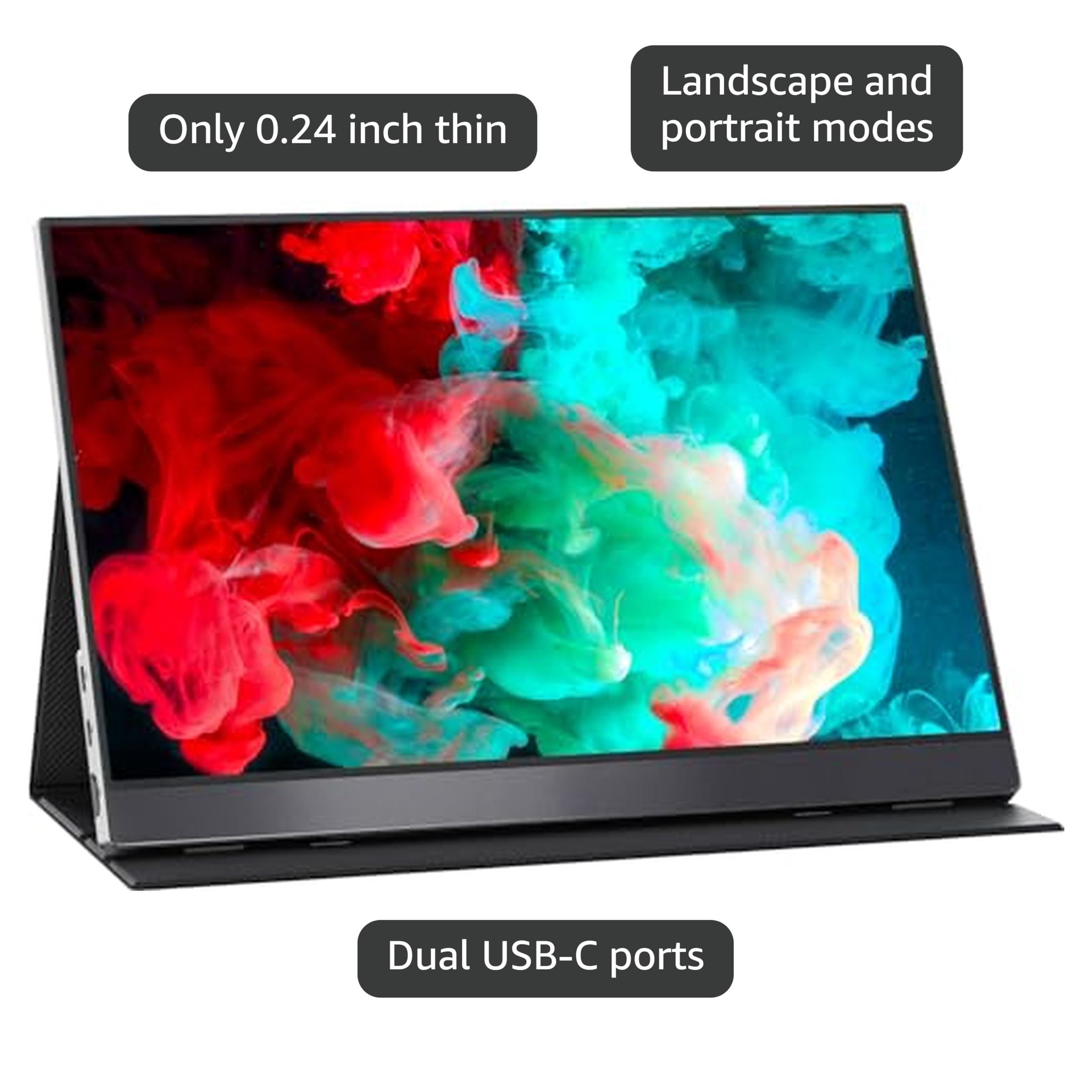 Amazon.com: VisionOwl Portable Monitor 15.6 Inch 1080P FHD 85