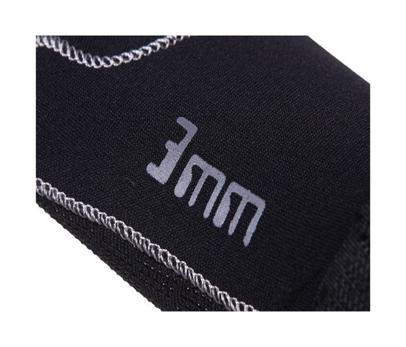 guantes de buceo Guantes de natación al aire libre de invierno Rescate de agua Neopreno de 3 mm de espesor Mantener caliente Guante no impermeable Negro 1 par Para hacer snorkel, nadar y bucear.(Size: