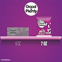 Vista 7 de Good & Plenty Regaliz sin grasa, bolsa de caramelos, 7 onzas