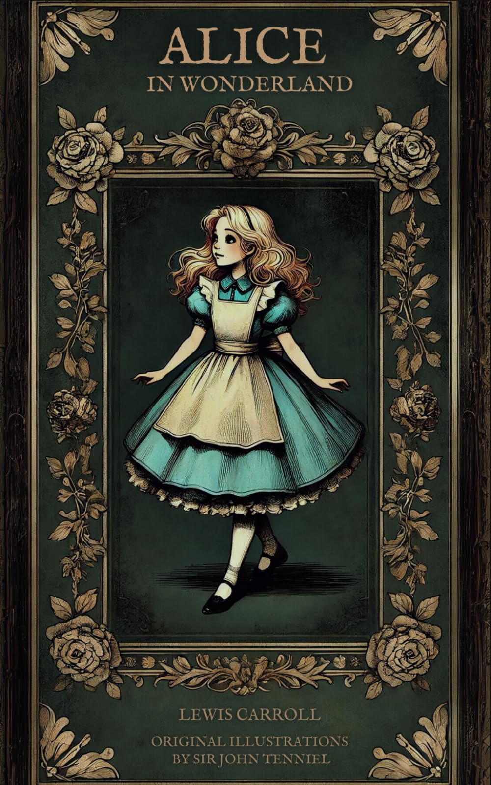 Alice in Wonderland: The Original 1865 Classic Novel by Lewis Carroll Featuring Complete Illustrations by Sir John Tenniel