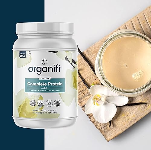 Miniatura 5 de Proteína completa sabor a chocolate, proteína orgánica vegana a base de plantas en polvo con enzimas - suministro para 30 días - Sin soja, lácteos o