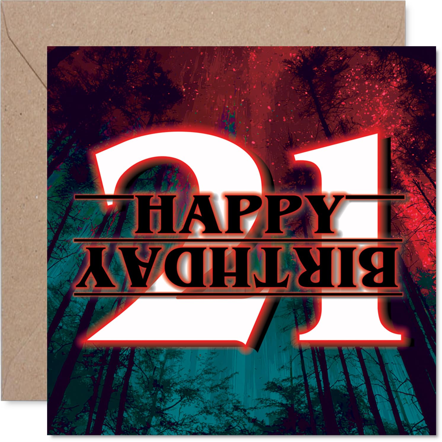 21st Birthday Cards for Women Men - ...Have Happened - Happy Birthday Card for 21 Year Old Woman Man Sister Friend Cousin Uncle, 145mm Bday Greeting Cards