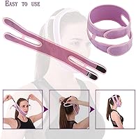 Vista 7 de Correa de barbilla antironquidos, correa de soporte de mandíbula, correas ajustables y cómodas para la barbilla, dispositivos antironquidos