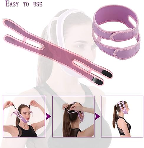 Miniatura 7 de Correa para la barbilla antirronquidos, correa de apoyo para mandíbula ajustable y cómoda, dispositivos antironquidos para hombres y mujeres para