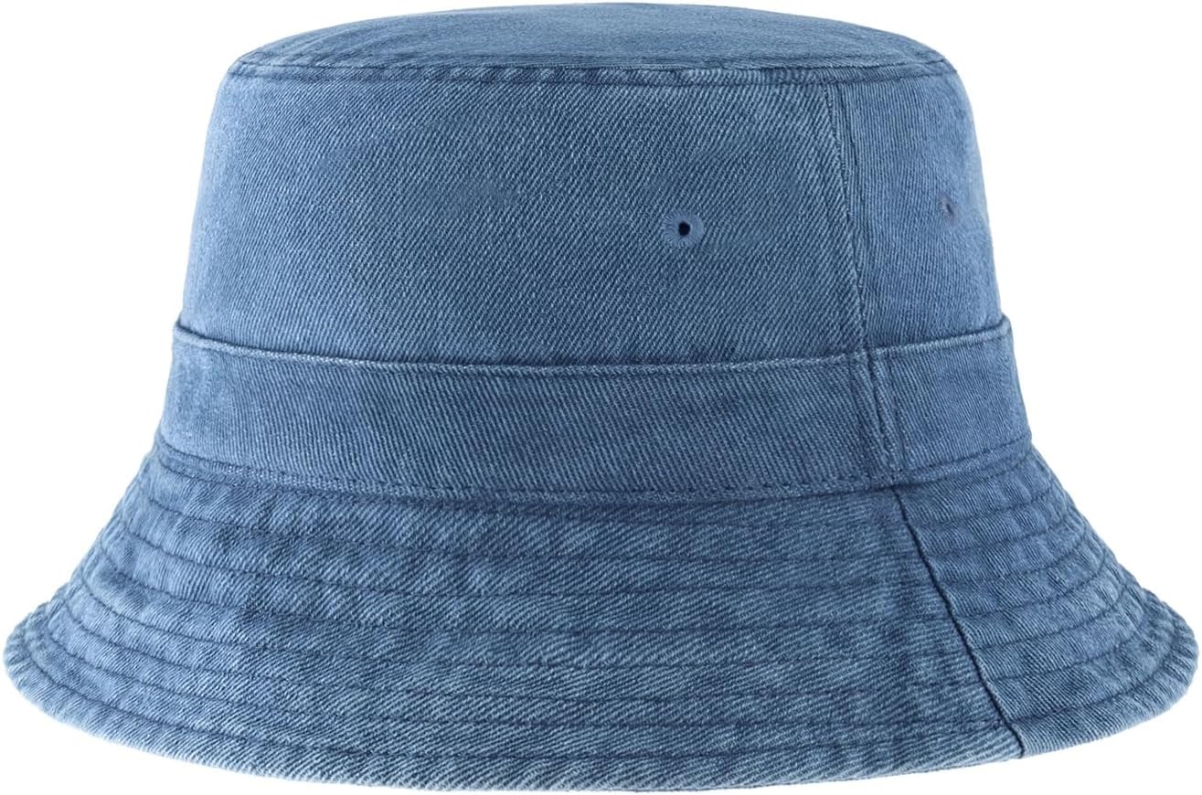Hot Summer Bucket Hat - Trendy Cotton Sun Hat for Beach, Golf, Fishing - Fun Outdoor Vacation Boonie for Men and Women