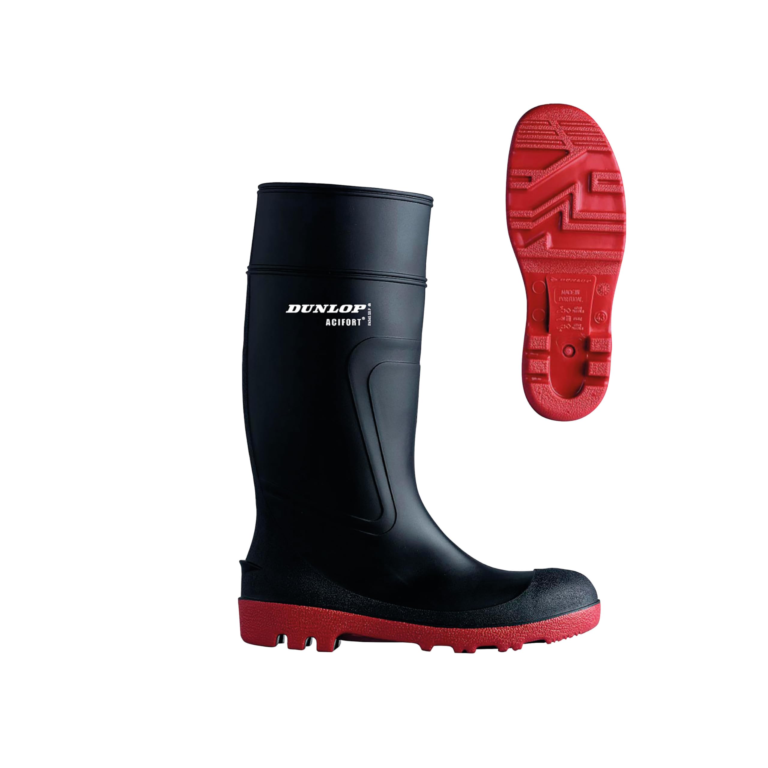 Dunlop Warwick Sicherheits-Gummistiefel mit Stahlkappe