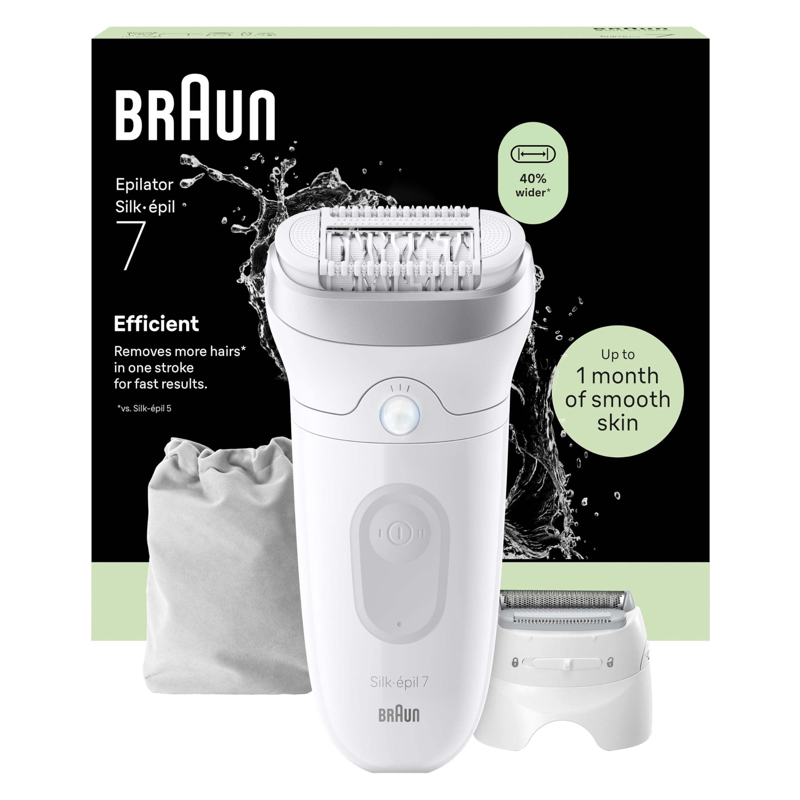 Braun Silk·épil 7: Piel Suave y Sin Dolor, Uso en Ducha
