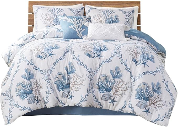Amazon.com: Harbor House Cotton Comforter Set, Oversized Cover ...