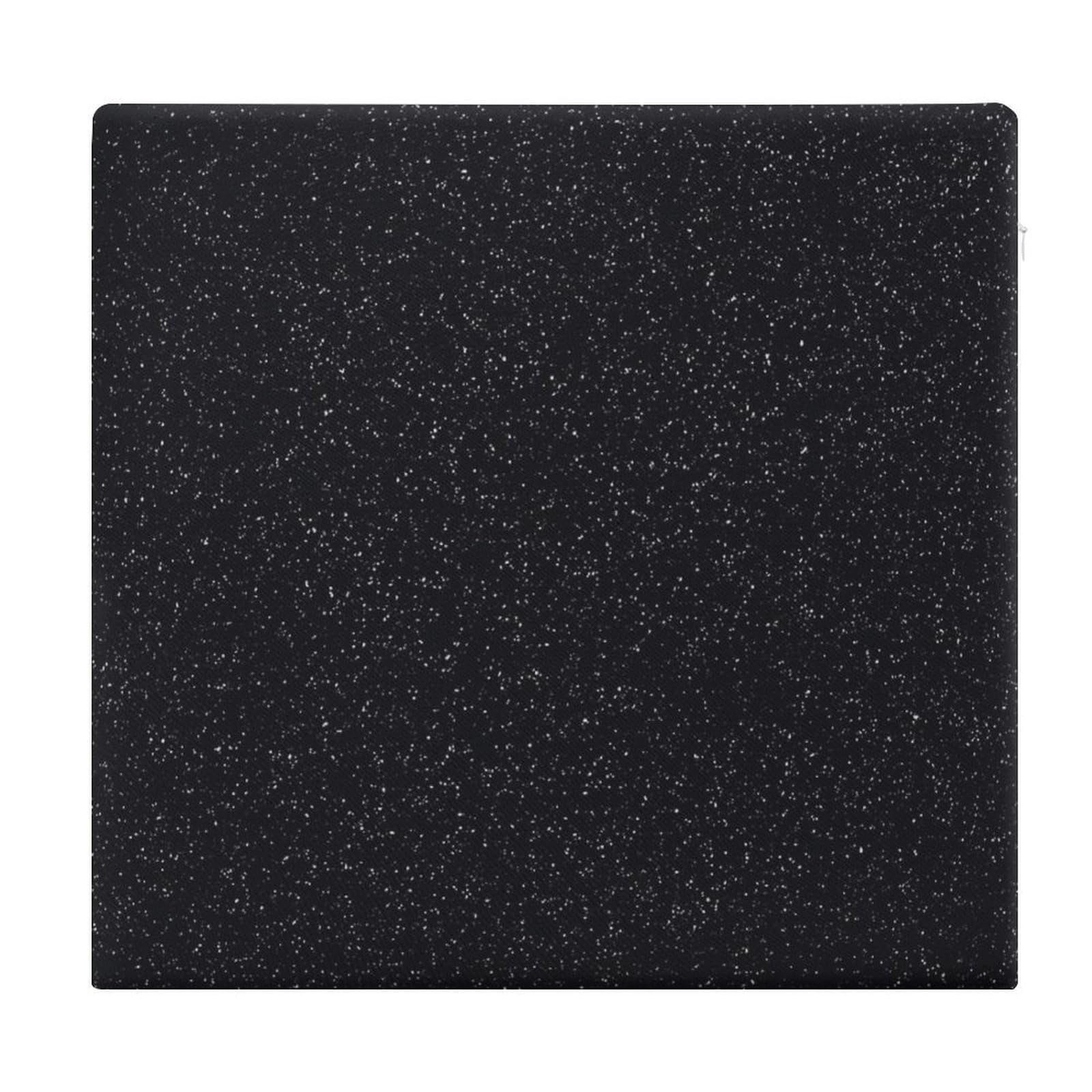 Coussin de bureau ergonomique contre mal de dos noir et lavable souple