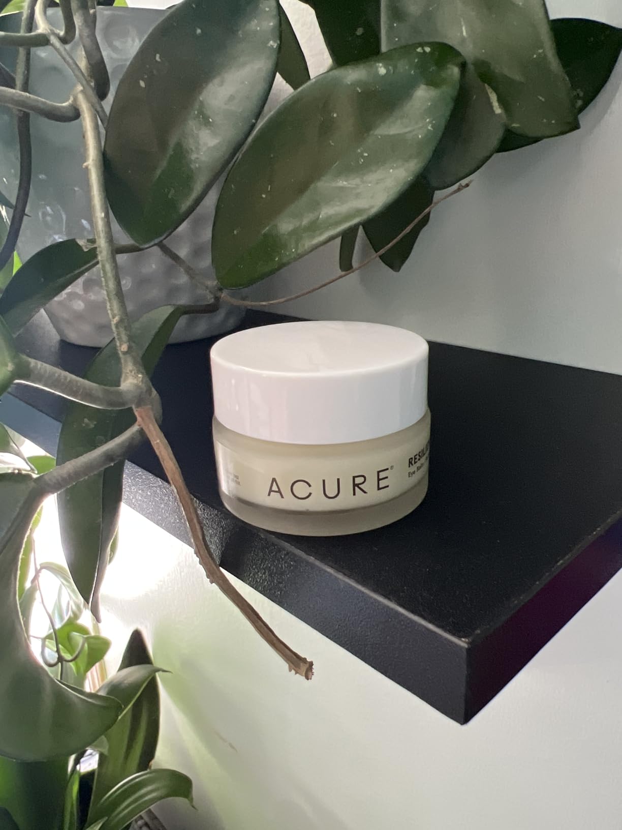Acure Resilience Eye Balm - Firming Under Eye Balm for Dark Circles & Fine Lines, Hydrating & Smoothing Treatment with Encapsulated Retinoid & Avocado Oil, Anti Aging Moisturizer - 0.5 fl oz
