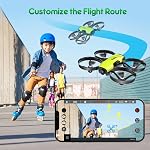Loolinn | Drones for Kids Gift with Camera - Mini Drone with Adjustable Camera, Photos and Videos, Safe for Kids, Easy to Fly, 21 Minutes Flight Time, Include Three Batteries (Gift for Kids)