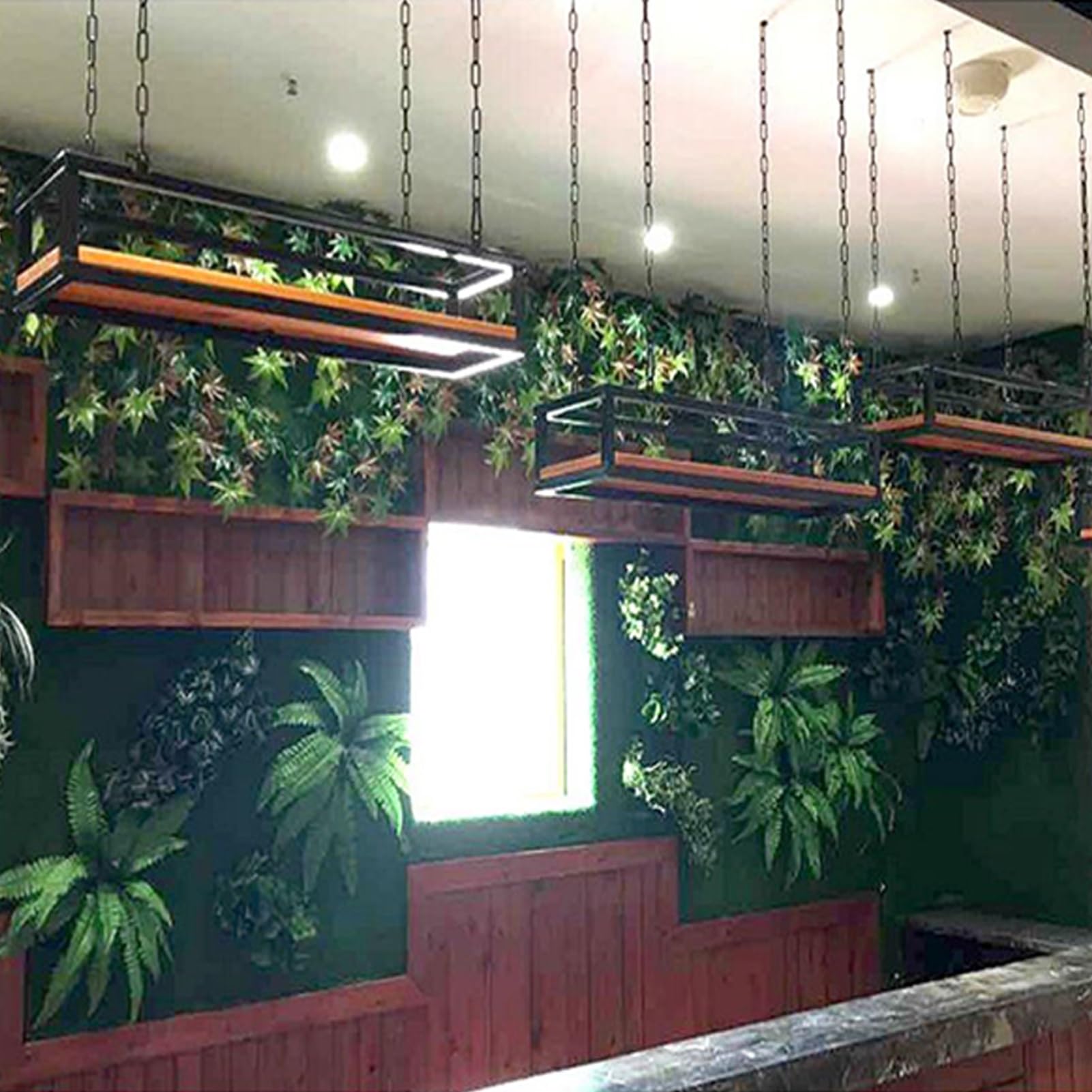 Étagères à vin flottantes en métal haut de gamme, décoration d'intérieur