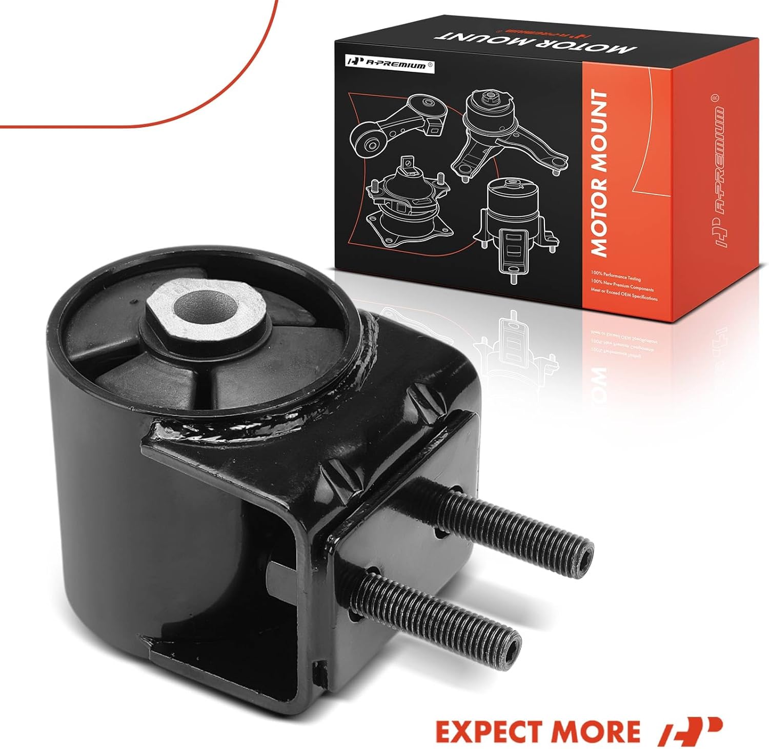 A-Premium Front Right Engine Motor Mount Compatible with Ford F-150 F150 2013-2014, Expedition 2015-2017 & Lincoln Navigator 2015-2017, 3.5L 3.7L, Passenger Side