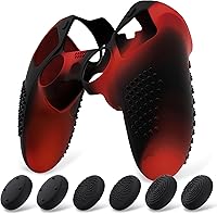 Vista 27 de PlayVital 3D Studded Edition Anti-Slip Silicone Cover Case for ps5 Edge Controller, Soft Rubber Protector Skin for ps5 Edge Wireless Controller with