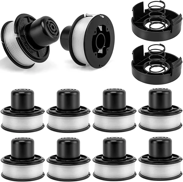 KAKO ST4500 Replacement Spool for Black and Decker Weed Eater Spool ST4500, 20ft 0.065” Spool Line for Black Decker St4500 Spool, for RS-136 Black and Decker Bump Feed Spool(10+2+2 Pack)