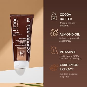 Lirene PERFECT TAN Bronzing body balm COFFEE BRULEE 200 ml