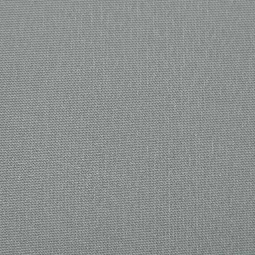 vidaXL Auvent latéral Pliable de terrasse Gris 400 x 200 cm