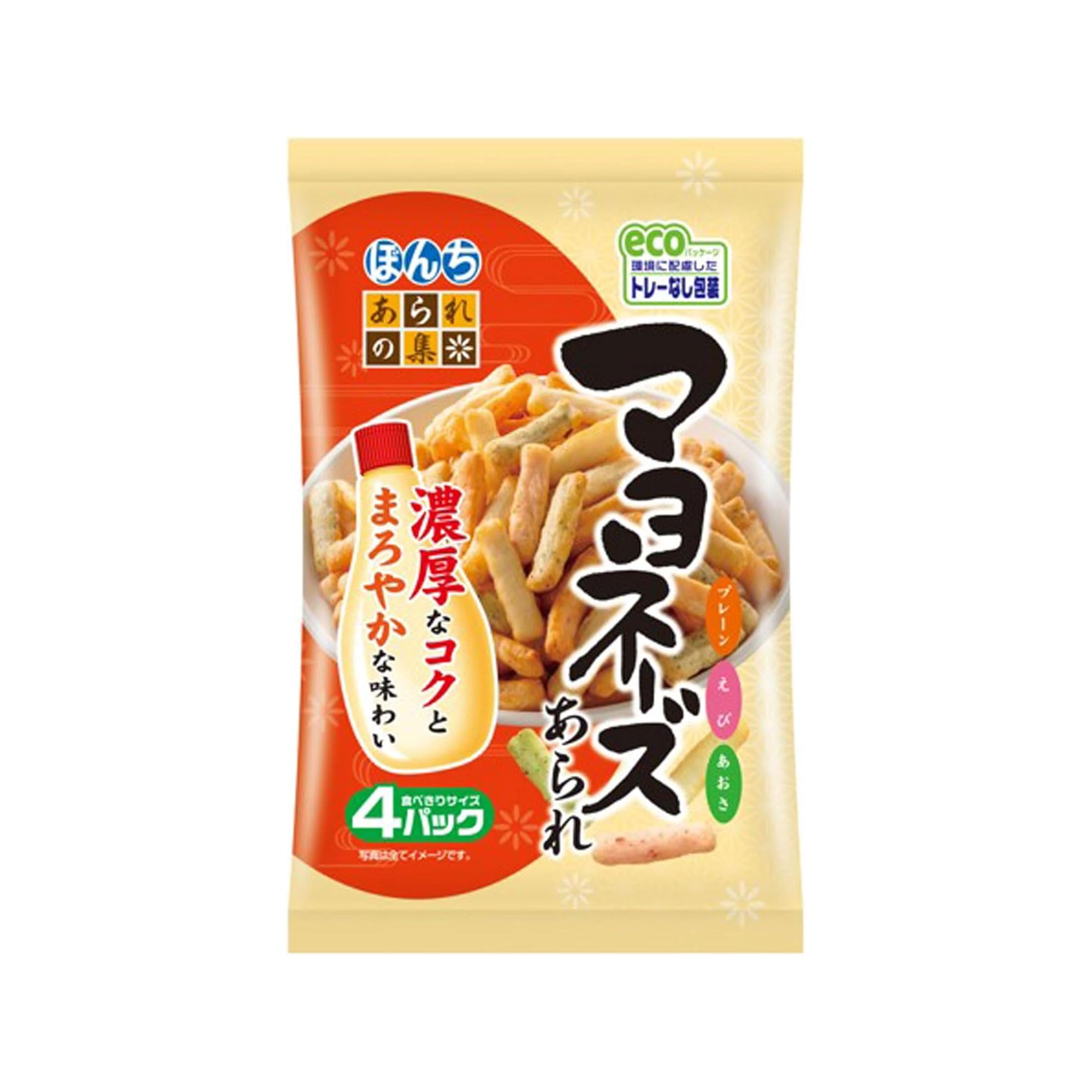 Amazon.co.jp: ぼんち マヨネーズあられ 68g : 食品・飲料・お酒