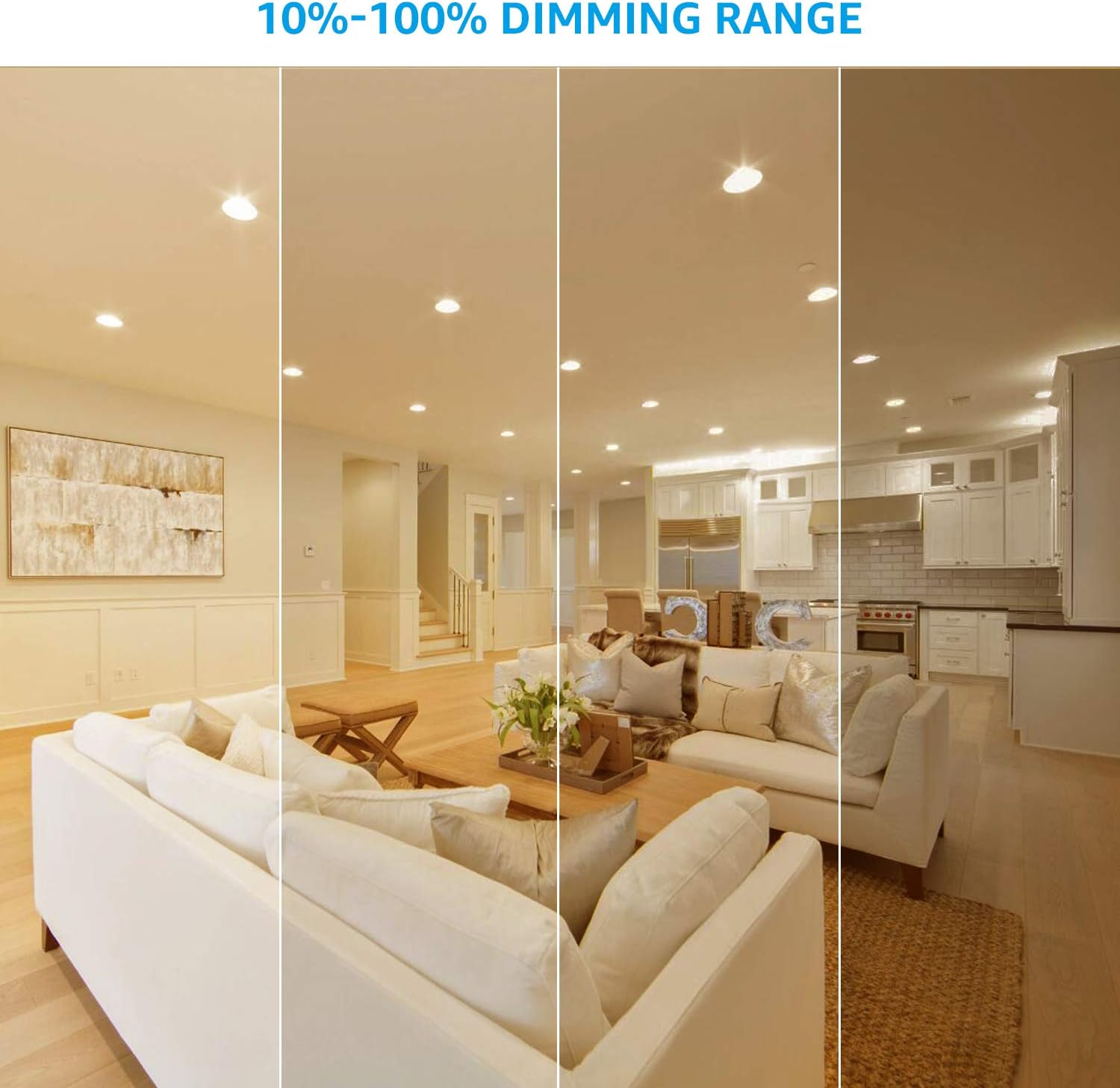 Promo Discount Up To 70% Off TORCHSTAR 6 Inch Slim LED Recessed Light with Junction Box, 13.5W Dimmable Panel Downlight, CRI90, 3000K Warm White, ETL & Energy Star Certified, White, Pack of 6 Black Friday - 80% OFF TORCHSTAR 6 Inch Slim LED Recessed Light with Junction Box, 13.5W Dimmable Panel Downlight, CRI90, 3000K Warm White, ETL & Energy Star Certified, White, Pack of 6