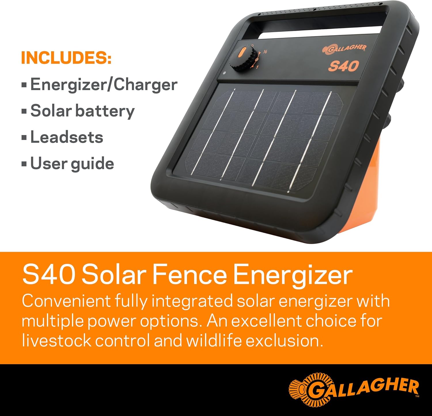 Gallagher S40 Package Contents