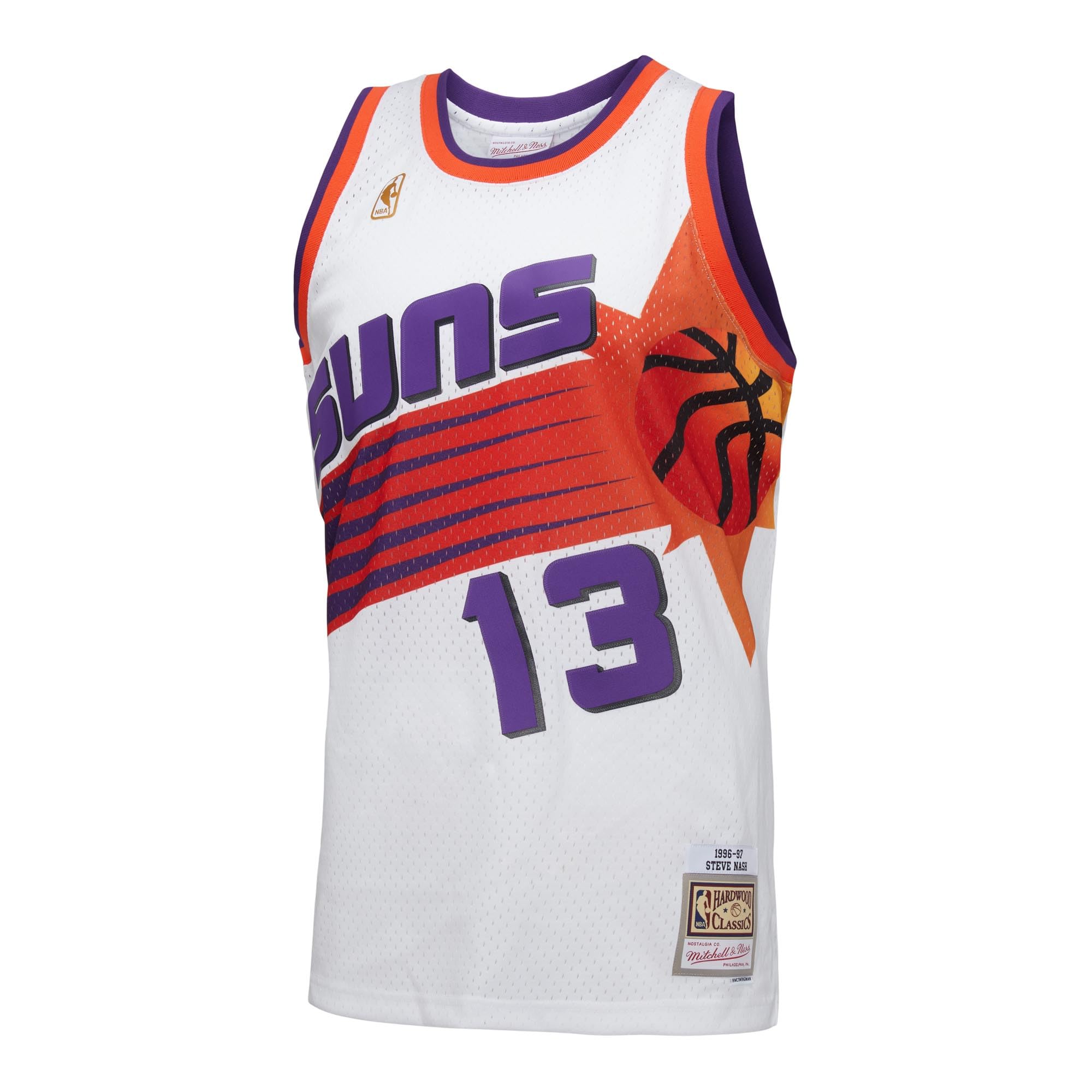 Mitchell & Ness NBA Swingman Jersey | Phonix Suns (1996) | Steve Nash | Farbe: Weiß