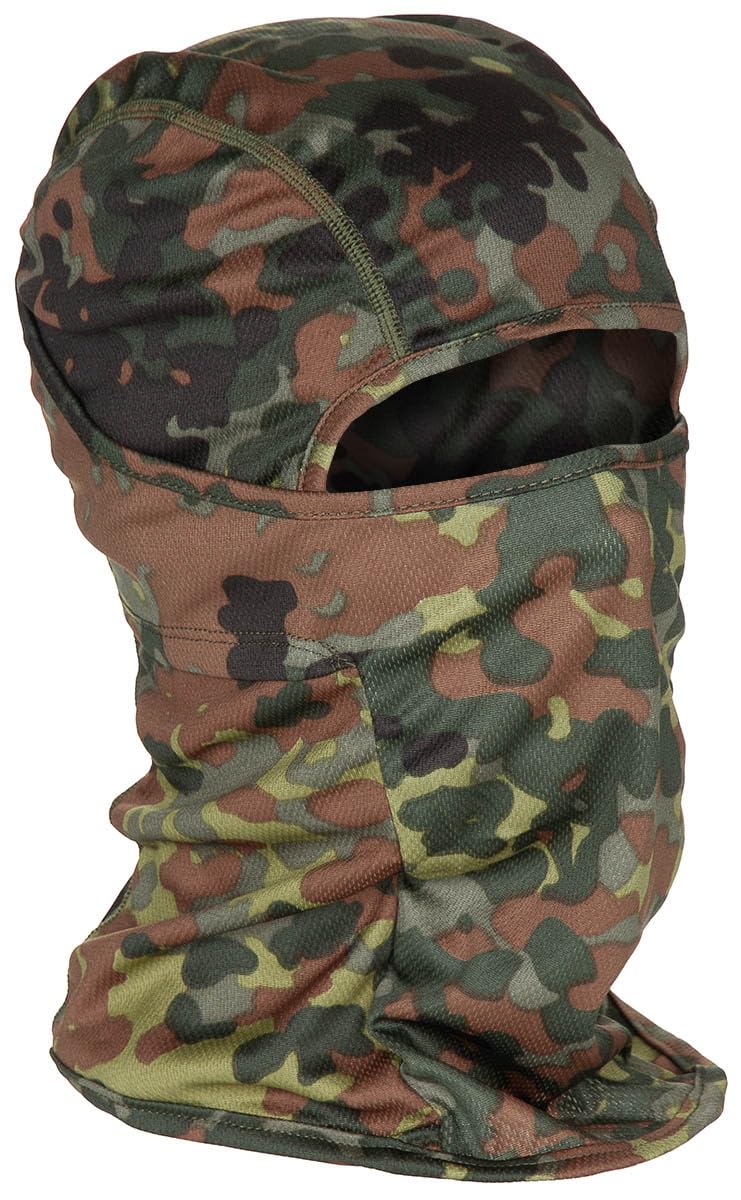 MFH Mission Balaclava 1 Hole Polyester Camouflage