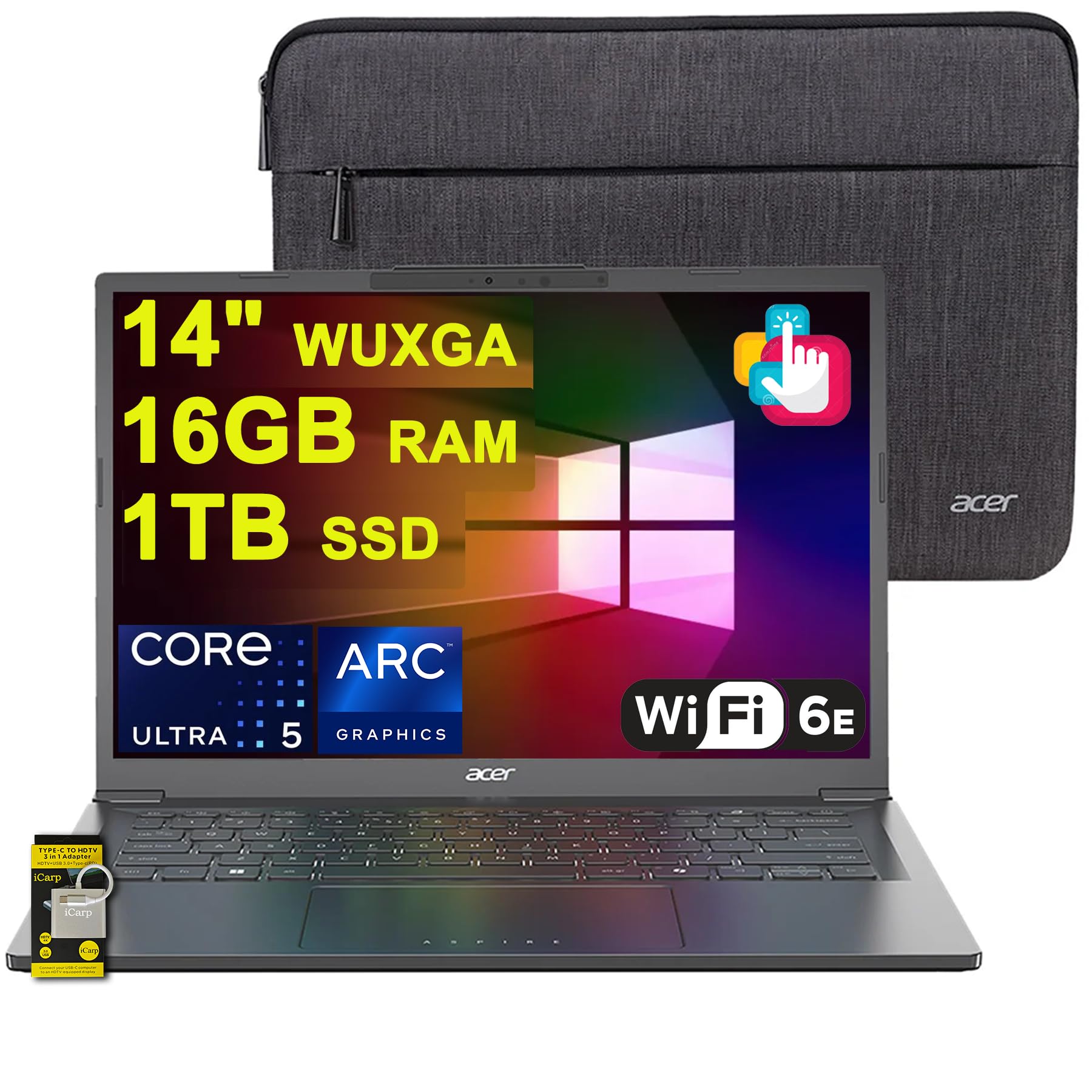 Amazon.co.jp: acer Aspire 14 AI ポータブル ノートパソコン 14インチ