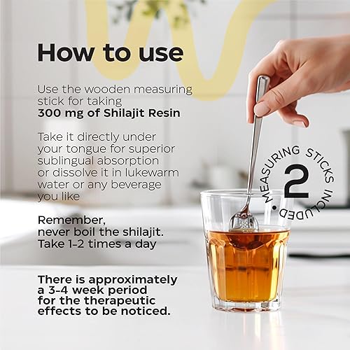 Miniatura 4 de Resina Shilajit Shilajit Pure Himalayan orgánica para energía, inmunidad y claridad mental, Mumiyo natural del Himalaya para hombres y mujeres con