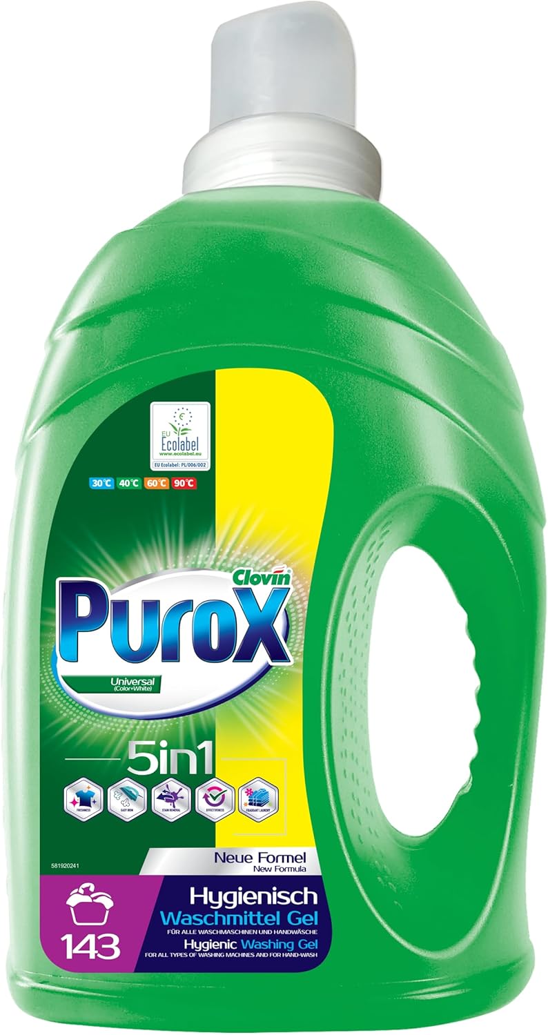 PUROX UNIVERSAL Konzentrat Gel (143 Waschladungen) Waschmittel für