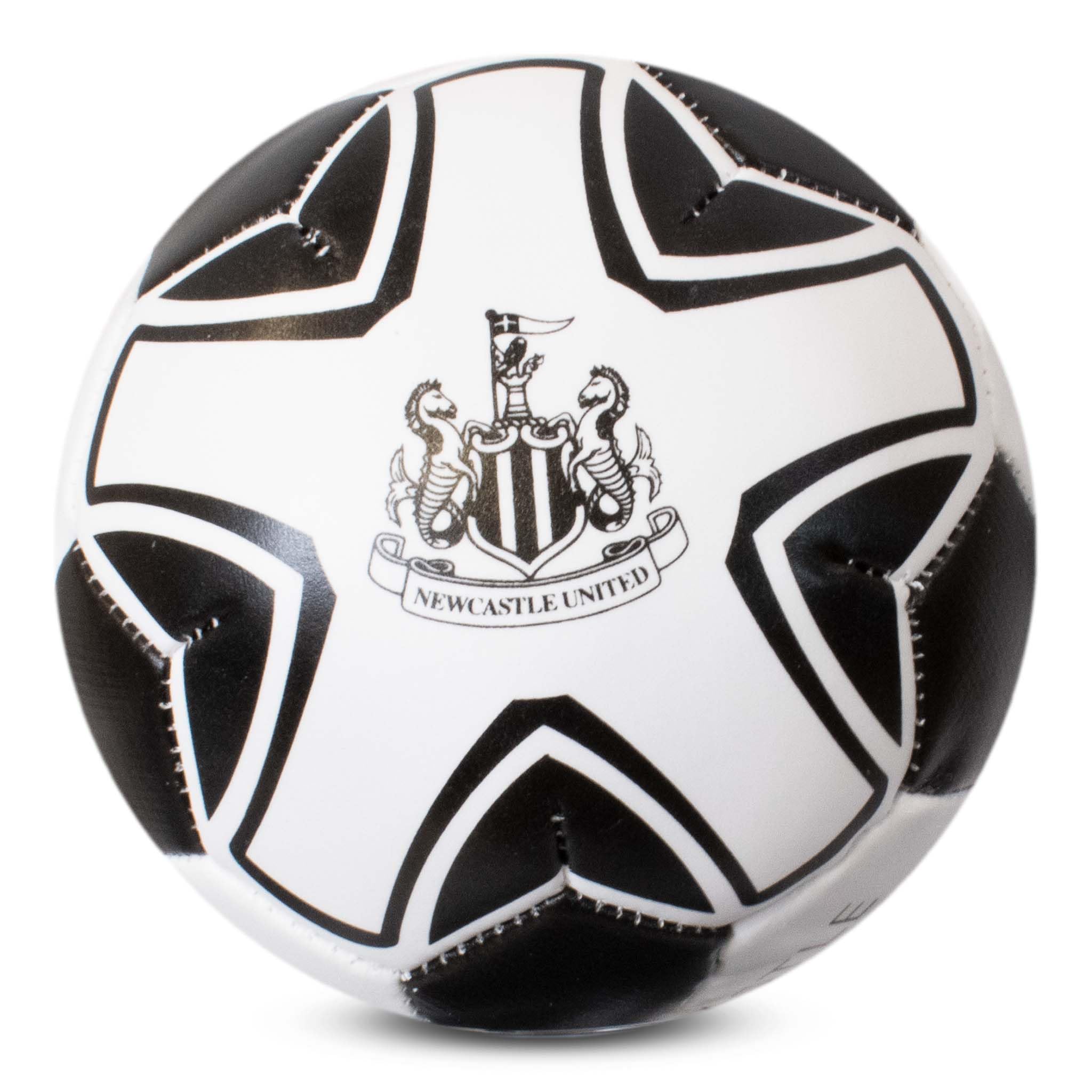 Newcastle United FC 4 inch Soft Ball FOR Mini Fans Supporter Official Licensed