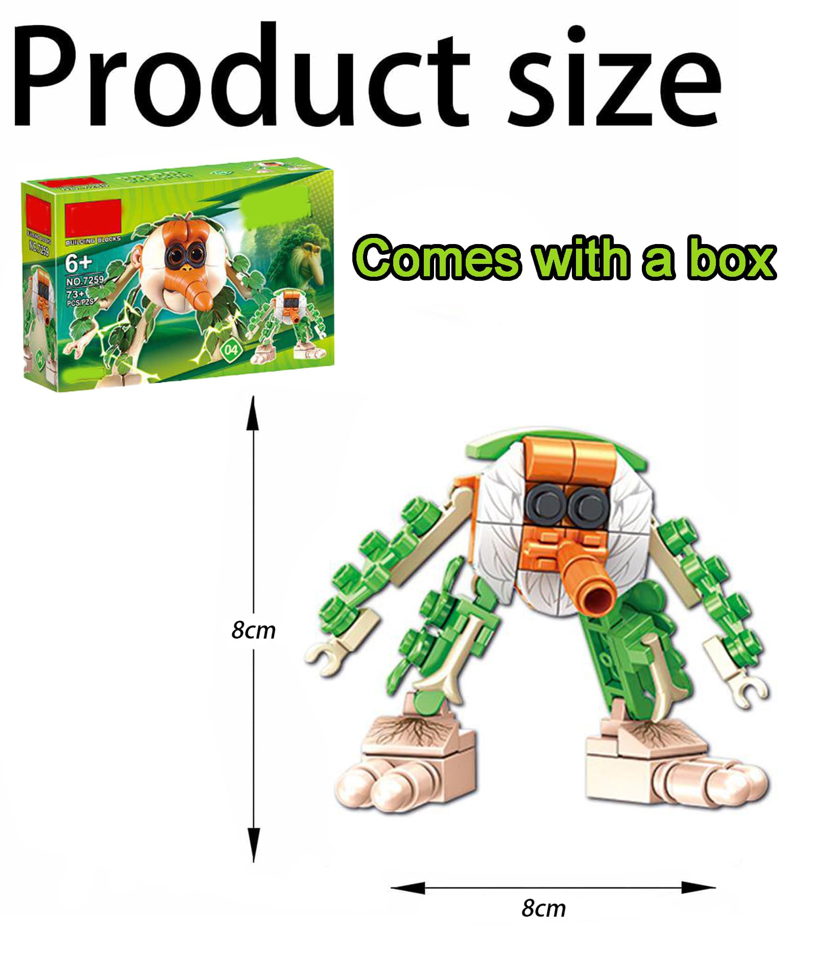Tralalero Tralala Building Block Toy, Tung Tung Tung Sahur Toy