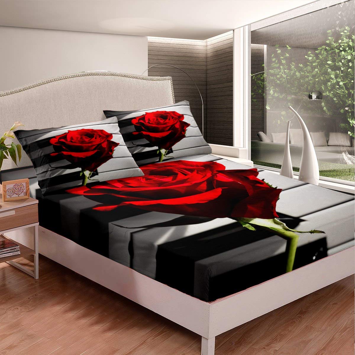 Set Lenzuola Leopardo E Ghepardo - Biancheria Da Letto In Microfibra Animalier - Foto 12