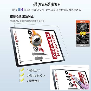 8インチ head wolf fpad5 pro ガラスフィルム(新品)付き 楽天市場】Headwolf FPad 5 ガラスフィルム 8.4インチ 2枚入り