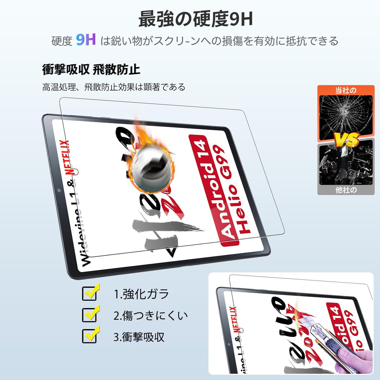 Amazon.co.jp: 【1枚セット】Alpha wolf APad1/Headwolf FPad5