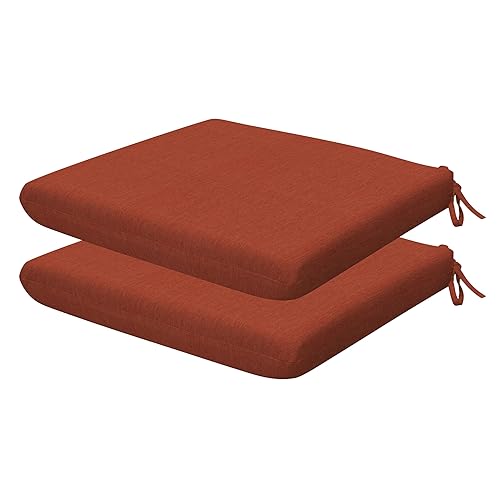 Honeycomb Outdoor Heritage Set of 2 Seat Pads, 18 x