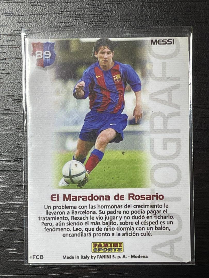 2004 メガクラックス RC メッシ ルーキー サイン カード