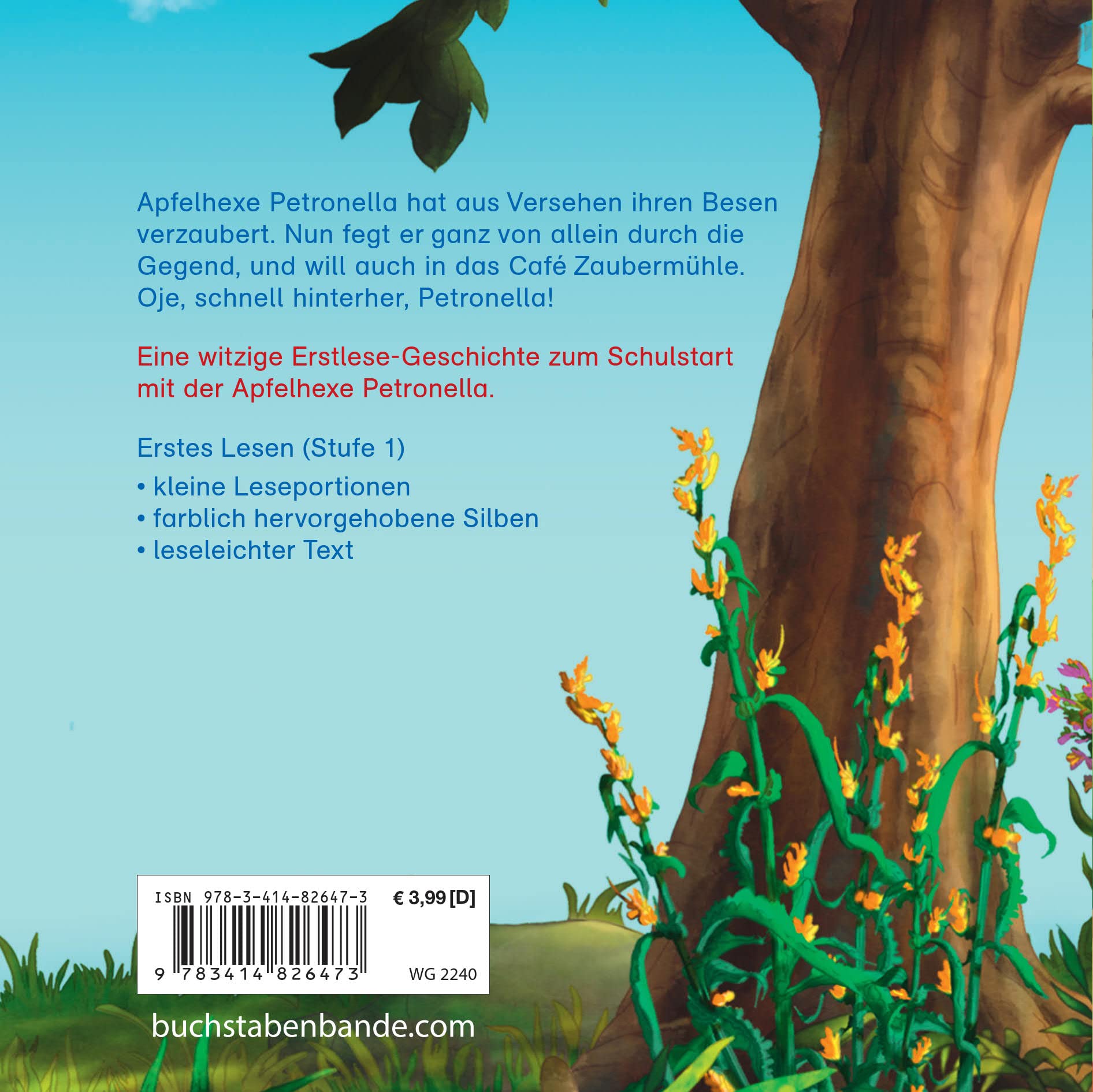 Erstes Lesen mit Petronella Apfelmus: Der Zauber-Sauber-Besen (Petronella Apfelmus - Buch zur TV-Serie)