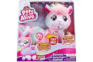 Pets Alive Twerking Rainbow Bonnie, the Energized Dancing Llama