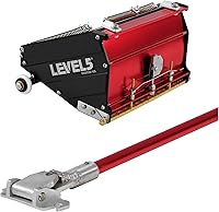 Vista 15 de LEVEL5 - Caja de acabado plano MEGA de 12 pulgadas + asa, grado profesional, alta capacidad, para tableros de yeso Gyprock 4-569