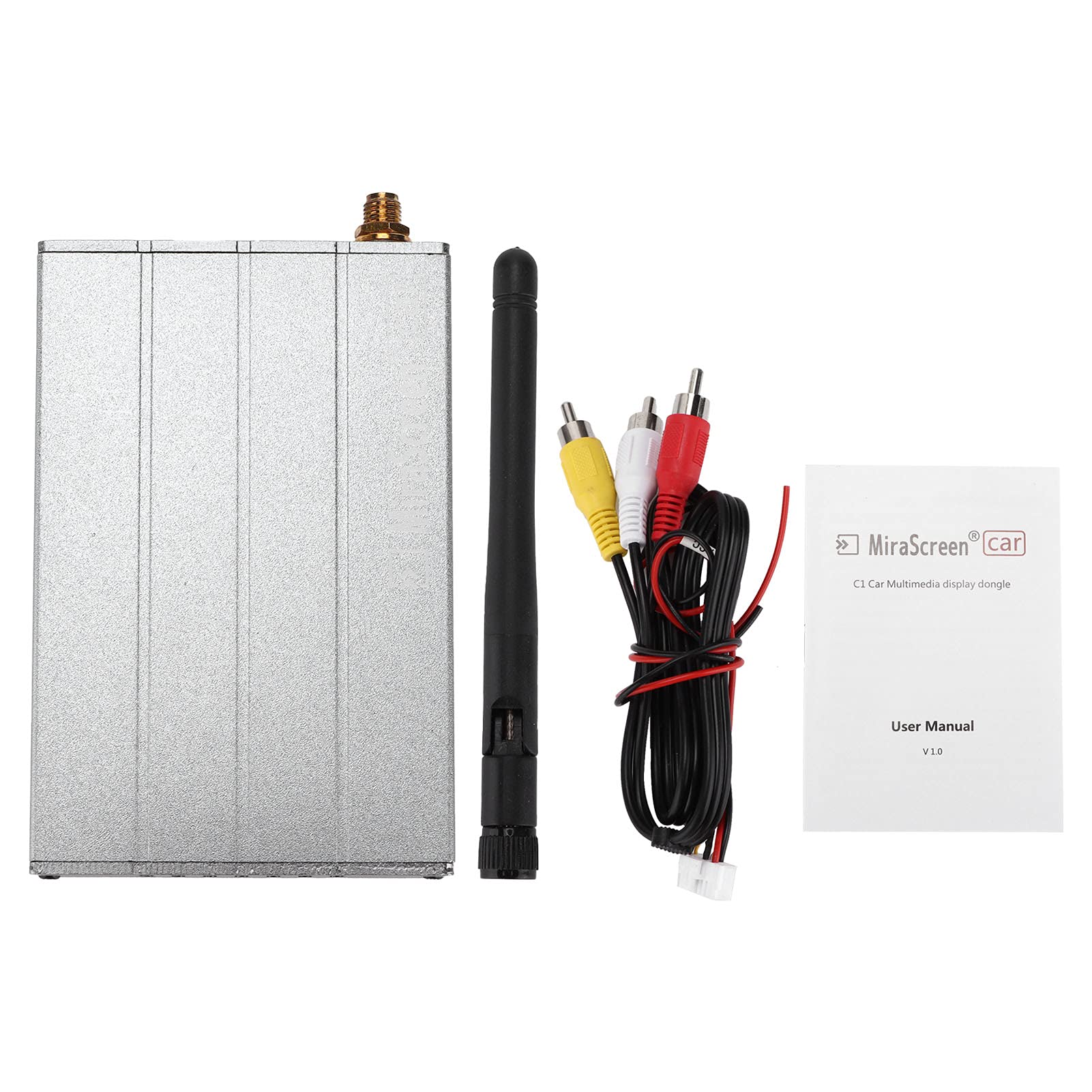 Display Wifi per Auto Specchio Link Adattatore TV Stick Display Wifi per Auto Specchio Link Adattatore per Lettore Multimediale HD Dongle con Bassa Latenza Compat Car Box Mirror L
