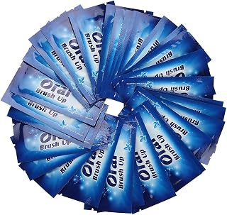 50Pcs Clean Teeth, Floss & Picks Floss Wipe Cloth Tooth Cleaning Tool for Oral Deep Cleaning Teeth Whitener Strips Finger Toothbrush No Sensitivity Removing Teeth Stains