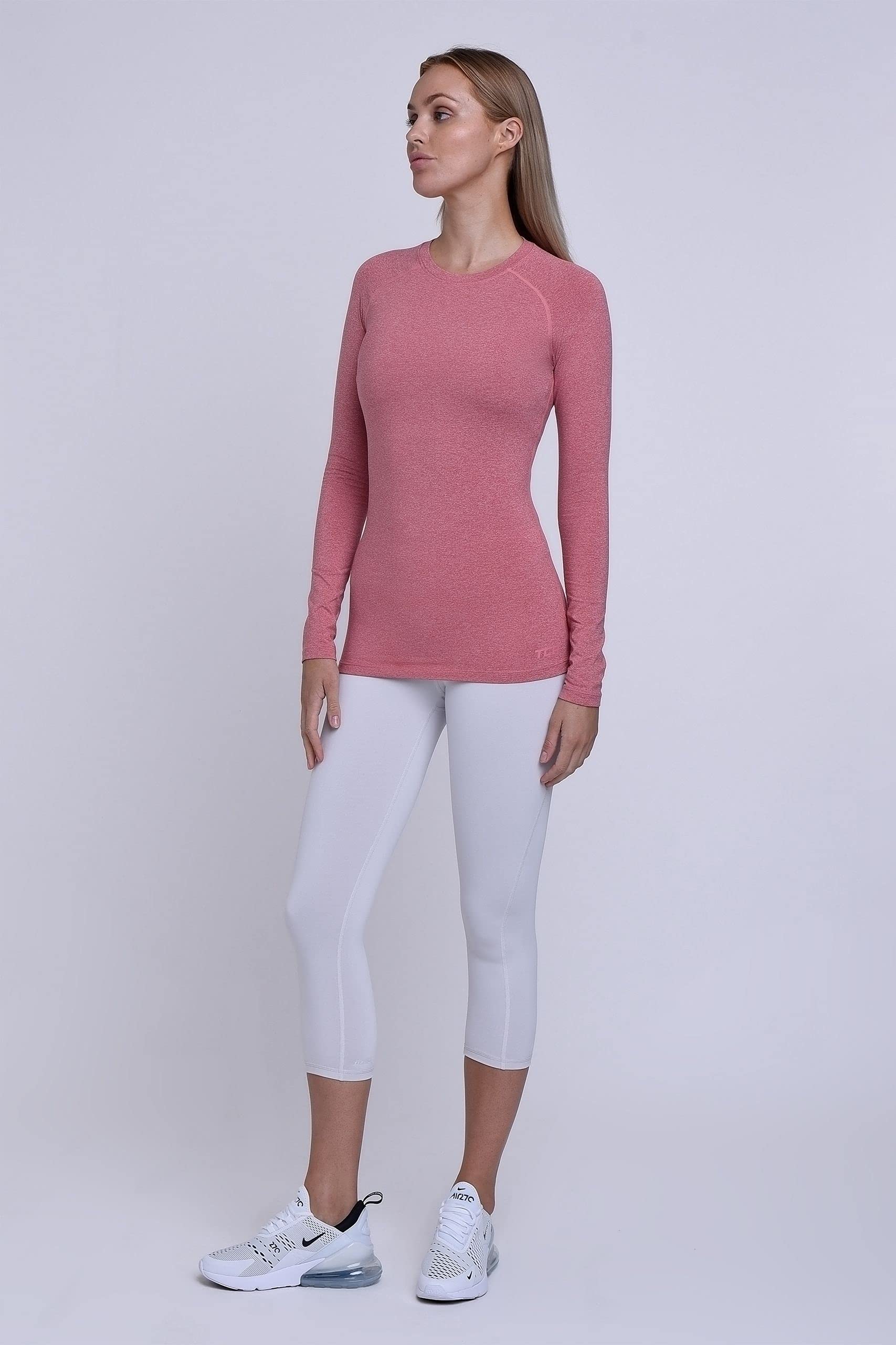 TCA SuperThermal Maglia Termica Donna Manica Lunga - Intimo Termico Donna Invernale - Maglietta Termica Sportiva - Maglie Termiche - Maglia Intima Quickdry - Abbigliamento Termico