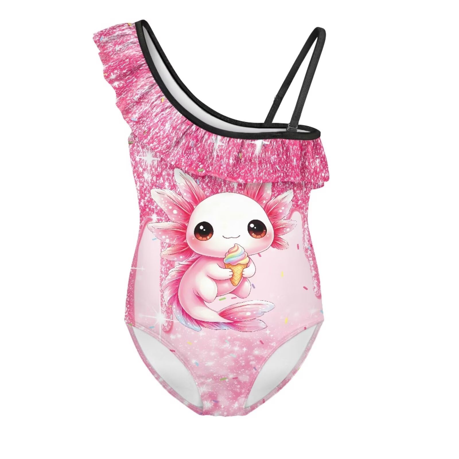 Yzaoxia Girls One Piece Swimsuits Bathing Suit for Kids Swimwear 3-14Y